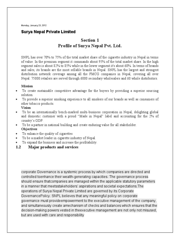 ceylon tobacco company careers Finance Intern - Ceylon Tobacco Company