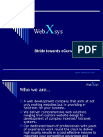 Web Sys: Stride Towards Econvergence