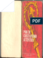 D. Antonio de Castro Mayer - Por um Cristianismo Autêntico