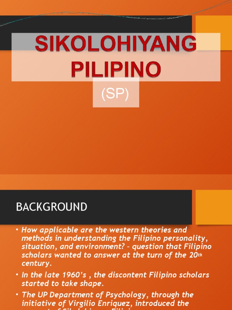 filipino psychology ppt