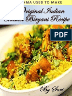 The Original Indian Chicken Biryani Recipe - Millicent Taffe