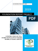 HEELEE CONSTRUCTION FOUNDATION REPORT