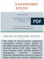 Ppt-Socio-Economic Study