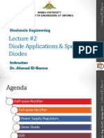 Lecture #2 Diode Applications & Special Diodes: ECE-291 Electronic Engineering