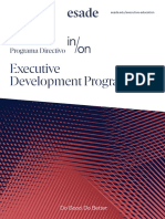 Esade Folleto Executive Development Programme B2C