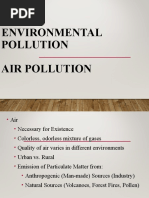 Environmental Pollution Air Pollution