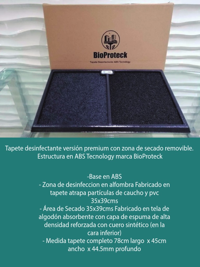 Tapete Desinfectante Premium BioProteck | PDF