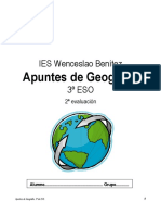 Apuntes de Geografía 2º Evaluación PDF