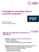 02 - Principles and Methods For Economic Evaluation 20 March 2019