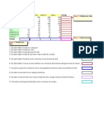 Ejercicio de Repaso de Calculo de Excel