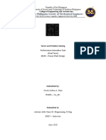 Junior Philippine Society of Mechanical Engineers: Performance Innovative Task (Final Term) ME85 - Power Plant Design