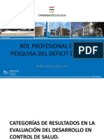 Clase Rol Profesional en La Pesquiza Déficit DSM