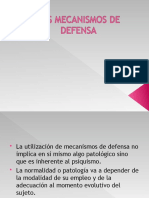Diapositiva de Mecanismos de Defensa
