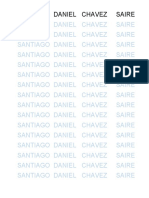 Santiago Daniel Chavez Saire