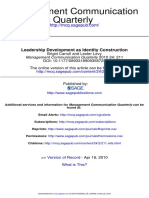 Leadership Development as Identity Construction Management Communication Quarterly-2010-Carroll-211-31