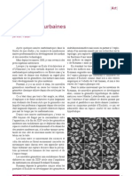 Géométries urbaines. Article paru dans le numéro de janvier 2011 de la revue Quadrature