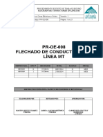 Pr-Oe-008-Procedimiento de Flechado de Conductores en Línea MT