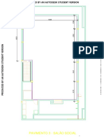 Pavimento 3 - Salão Social: Abaixo
