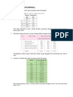 Latihan ANALISIS DATA BERKALA Dan ANGKA INDEKS