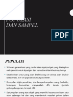 (Riset Keperawatan) (Pertemuan 8) Teknik Sampling-1