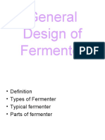 General Design of Fermenter