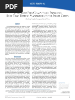 Vehicular Fog Computing: Enabling Real-Time Traffic Management For Smart Cities