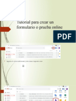 Tutorial para crear un formulario o prueba online.pptx