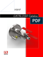 Double Block and Bleed Valve Flange x OD catalog entry