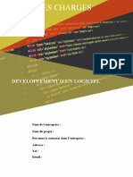 CDC Developpement Logiciel Word