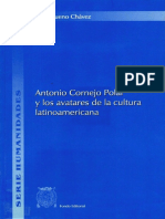 Raul Bueno Chavez - Antonio Cornejo Polar y los avatares de la cultura latinoamericana