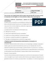 Primera Practica Racionalizacion Administrativa Silva Valer Alex Sandro (2015153985) Cusco