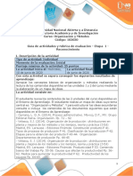 Guía de actividades y Rúbrica de evaluación - Etapa 1 - Reconocimiento