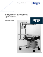 MESA DE CALOR RADIANTE Dräger Babytherm 8004-8010 - User manual (1).compressed