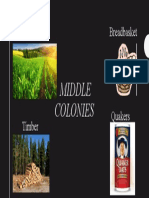Middle Colonies Agriculture and Industry