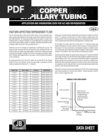 Capillary Tube Sizing Guidelines | PDF | Air Conditioning | Chemical ...