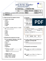 Examen Bimestral Cta 5to Grado PDF