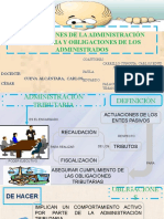 Obligaciones de La Administracion