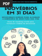 Provérbios em 31 Dias_ Devocionais diários para alcançar a sabedoria de Deus para sua vida.pdf