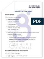 Trigonometric Functions