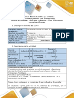 Guia de Actividades y Rùbrica de Evaluaciòn - Fase 1 - Reconocer Los Conceptos Del Curso