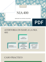 Auditoría financiera NIA 400 control interno Tesorería