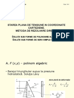 Curs 3 - 4 - Complemente TE - SPT - CC - Airy - Fourier PDF