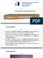 Construction Materials - Concrete