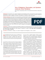 Effectiveness and Safety of Dabigatran, Rivaroxaban, and Apixaban Versus Warfarin in Nonvalvular Atrial Fibrillation