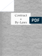 Contract By-Laws