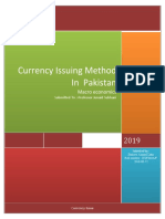 Currency Issuing Method in Pakistan