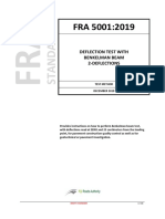 Standard FRA 5001-2019 (Dec 2019 Version) - Deflection Test With Benkelman Beam 2-Deflections