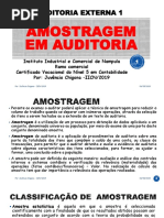 AMOSTRAGEM EM AUDITORIA chigona