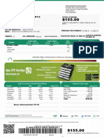 Sergio Gerardo Huerta: Total $155.64