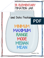 Estimation Jar and Data Features